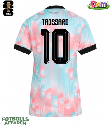 Belgien Leandro Trossard #10 Bortatröja Kvinnor VM 2026 Kortärmad